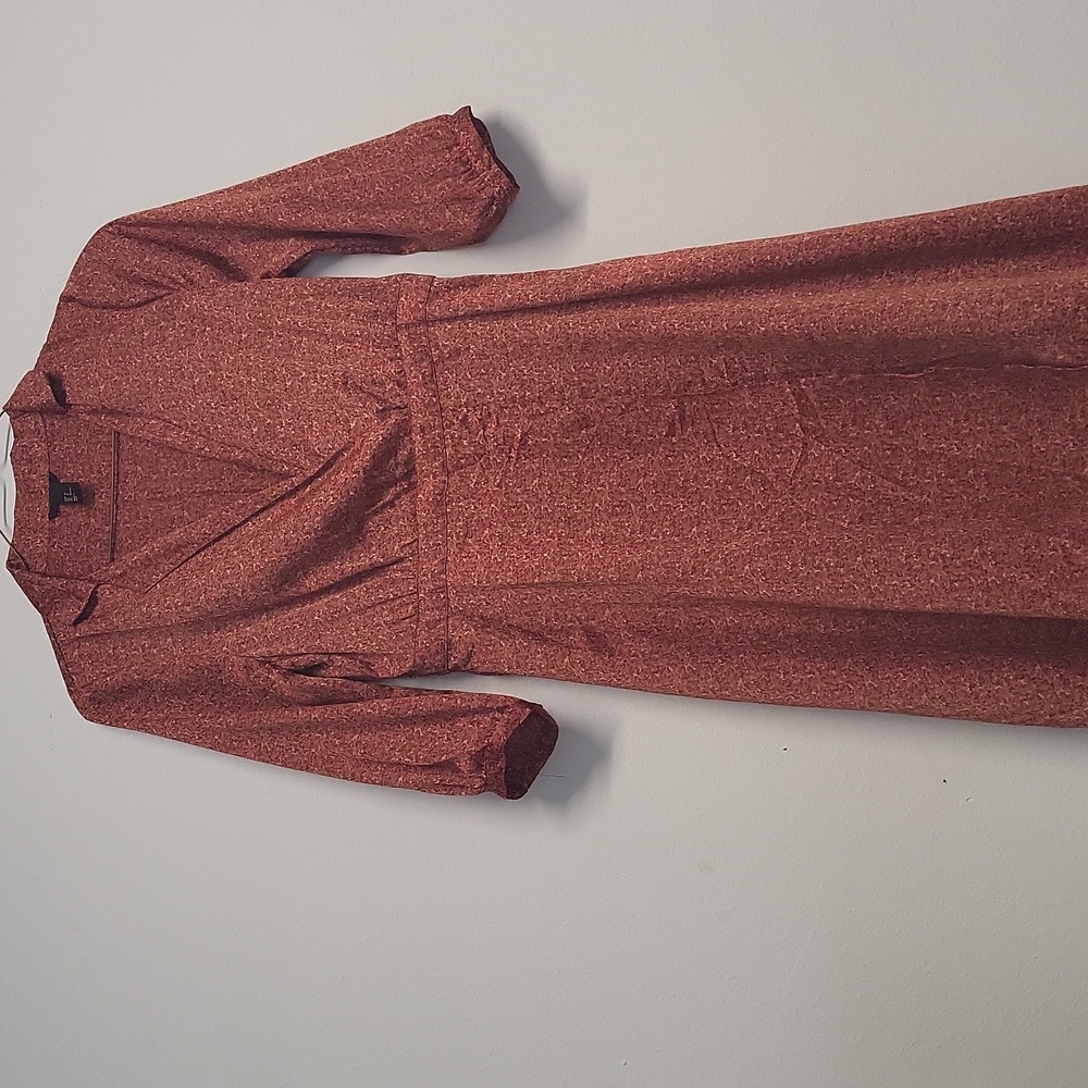 Orange H&M dress